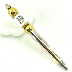 This mom runs on coffee & Jesus pen handmade NEW bling rhinestone gold rose gold